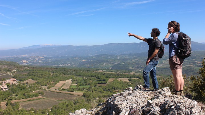 Vue depuis le Mourre Nègre © PNRL - Anne-Camille Vinson