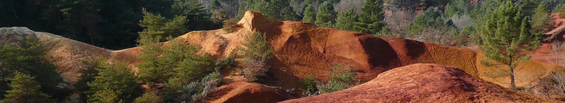 Colorado provençal de Rustrel (photo PNRL - Stéphane Legal)