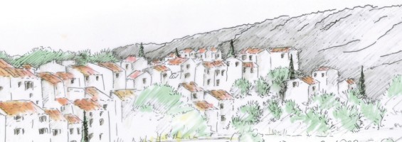 Bandeau plan de paysage Luberon-Lure