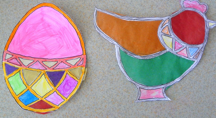 poule et oeuf© Ecole Ansouis