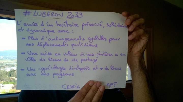 Un territoire préservé, solidaire et dynamique : pour le vélo, les rivières, l'agro-écologie Photo Cédric