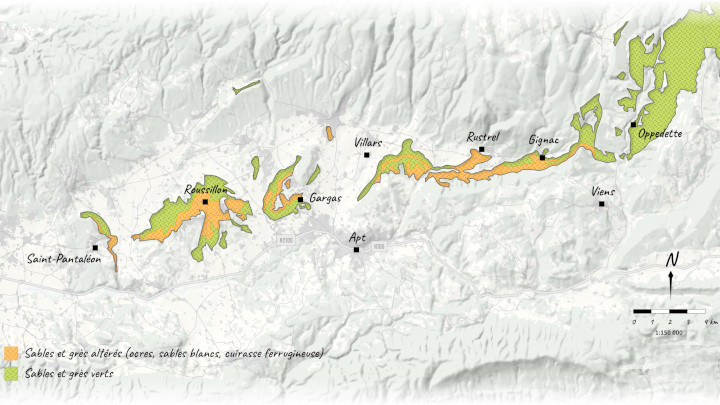 Le massif des ocres