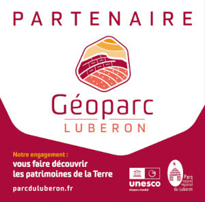 Géopartenaire du géoparc du Luberon