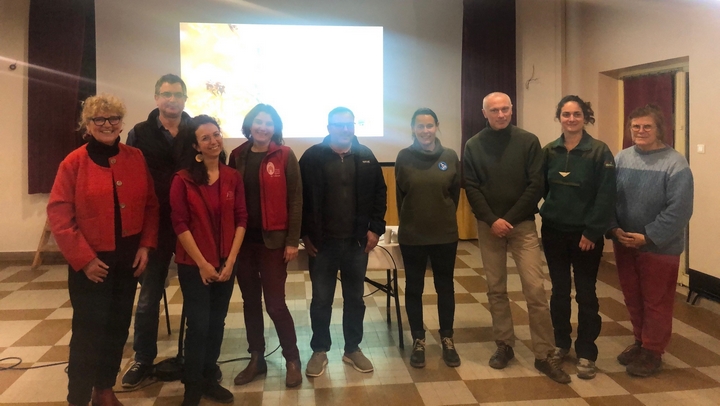 Réunion de lancement de l'ABC de Viens le 22 décembre 2023 (photo mairie de Viens)