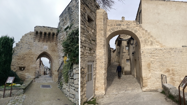 Remparts et portes à Lacoste Remparts et portes à Lacoste (photo PNRL-Coline Phily)