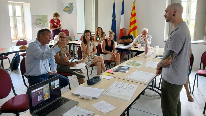 Atelier territorial à Forcalquier le 30 juin 2025 (photo PNRL-Françoise Delville)