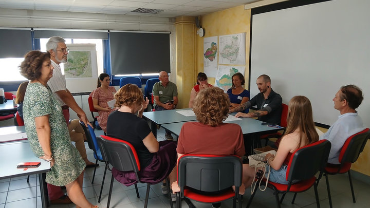 Atelier territorial PPTEE à Manosque le 24 juin 2025 (photo PNRL-Françoise Delville)